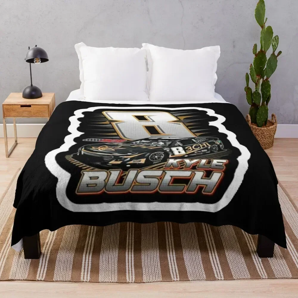 Kyle Busch 3Chi Throw Blanket