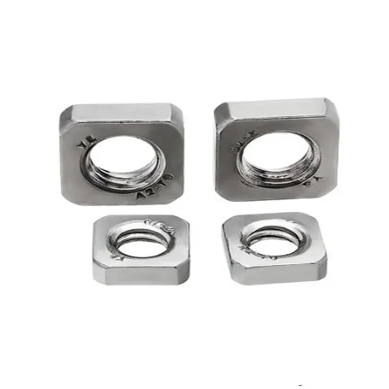 10pcs/20pcs/50pcs/100pcs DIN562 Thin nut M3 M4 M5 M6 M8 M10 stainless steel square thin nut nuts