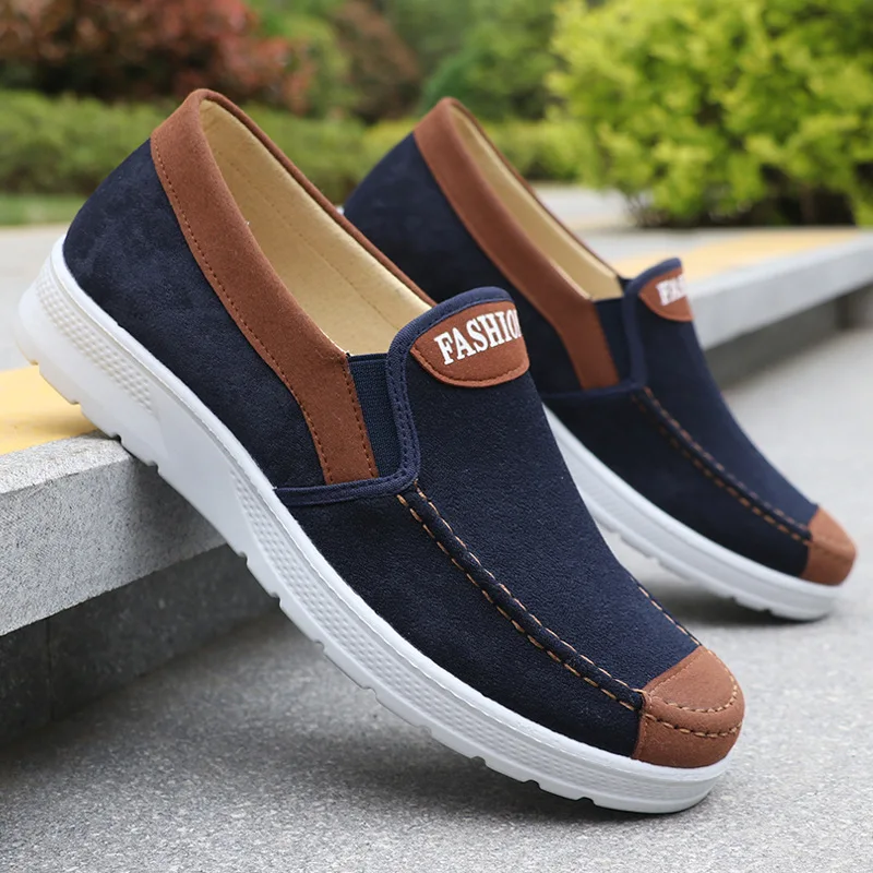 Herren-Freizeitschuhe - Leichte, Atmungsaktive Flachsohle mit PU-Boden, Weiche und Stoßdämpfende Laufschuhe – Detail 8