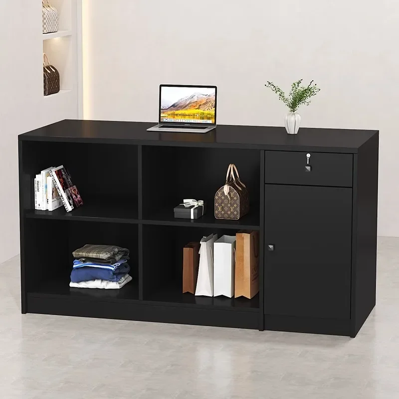 

Reseption Desk Workshop Furniture Glass Pulpito Reception Counter Cosmetics Pink Exhibitor Executive Office Small Plexiglass Spa