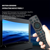 Hot-G20S PRO BT 2.4G Wireless Voice Backlit Air Mouse Gyroscope IR Learning Remote Control Parts For Dual Mode Android TV BOX