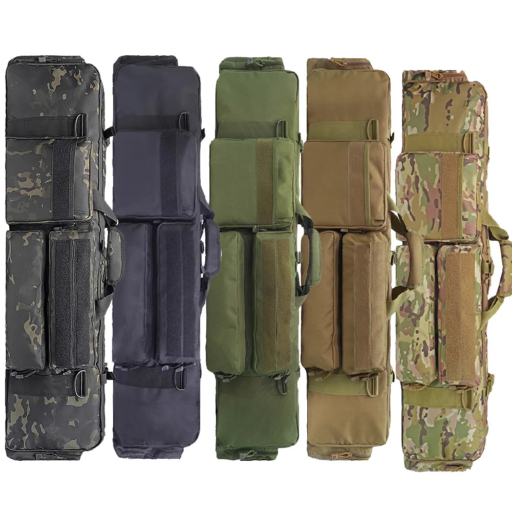 

M249 Outdoor Gun Carrying Protective Cover CS Military Tactical Gun Bag Air Gun Hunting Shooting Rifle Backpack