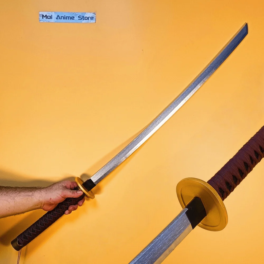 40인치 리무루 템페스트 카타나 애니메이션 '리인카리네이티드 슬라임' 코스프레 소품 닌자 칼 검 진짜 일본 카타나 세이버 무딘 장난감 선물