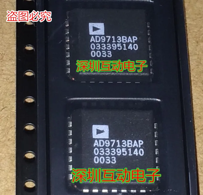 Free shipping   AD9713BAP AD9713BAPZ PLCC28 AD ,    10PCS