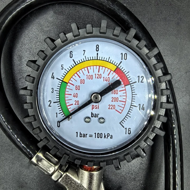 Alloy Tyre Monitoring Device Multi Unit Display Automotive Accessory High Precision Car Tire Pressure Gauge Inflator Tool
