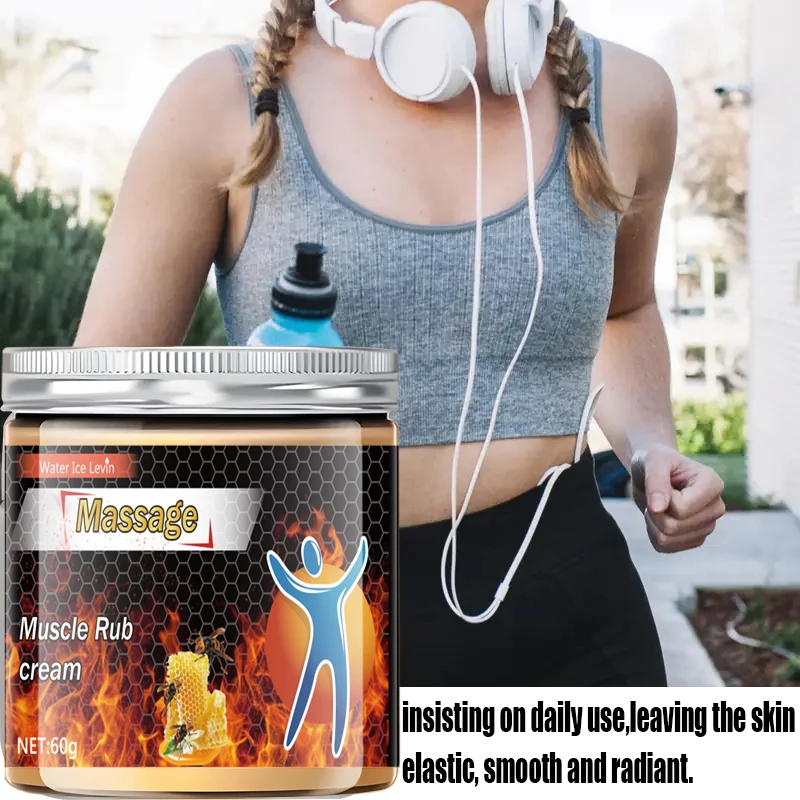 كريم تدليك العضلات، مناسب للرجال والنساء. إنها مريحة للدفء، مناسبة لجع العضلات، متوافقة مع جميع أنواع البشرة، مصممة للتدليك الصحي. #1