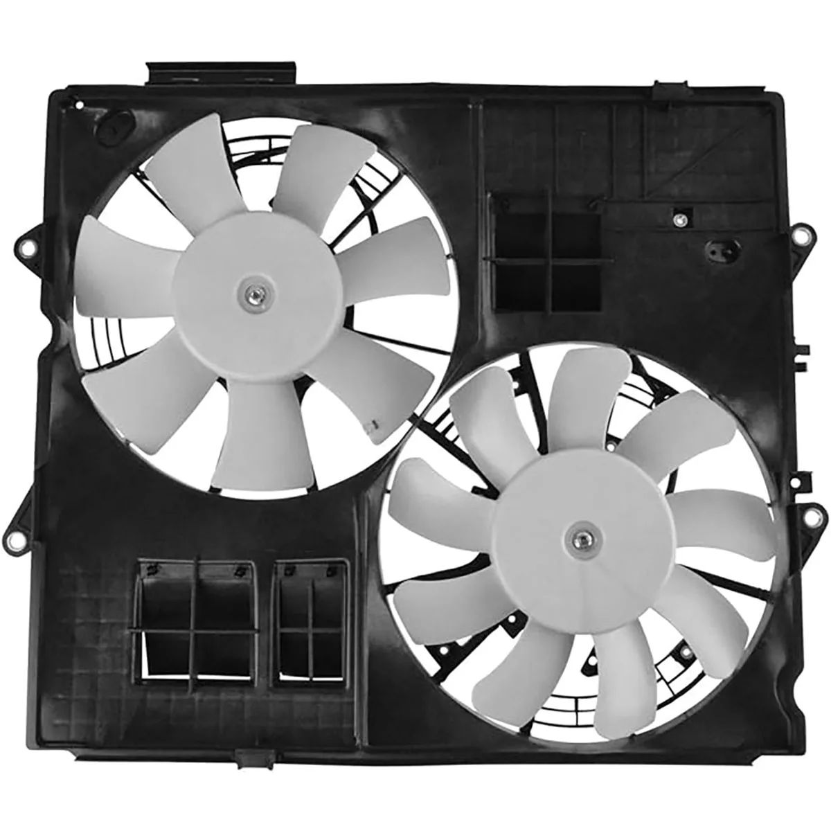 FOR Cadillac CTS-V 6.2L V8 Supercharged 2009-2014 Cooling Fan OE 19129771/19129772/20914376/22752356/25887193 Car Accessories