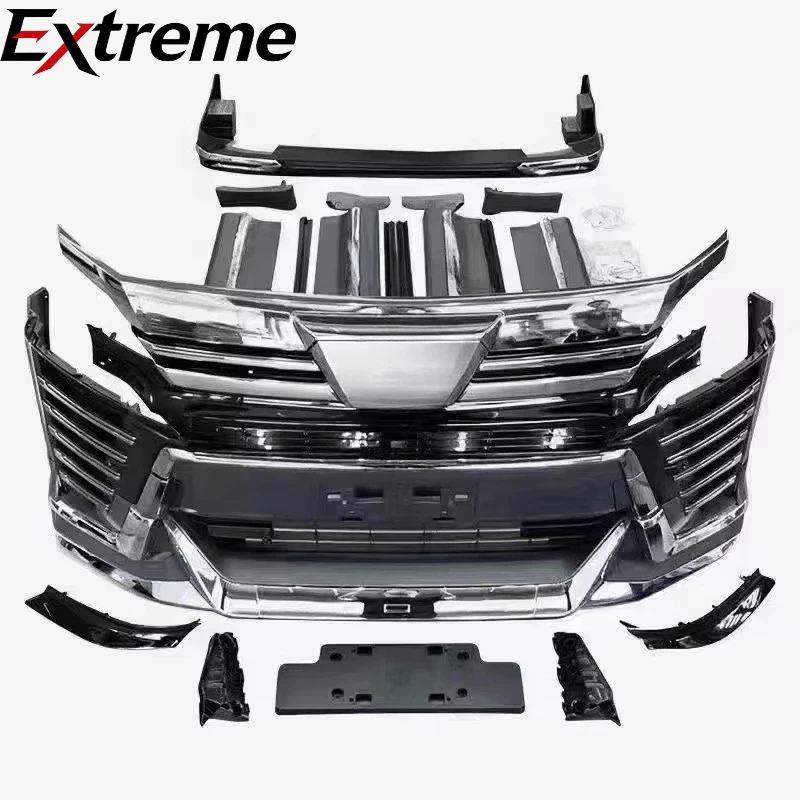 Car Accessories Facelift PP Material Bodykit Body Kit for Toyota Vellfire