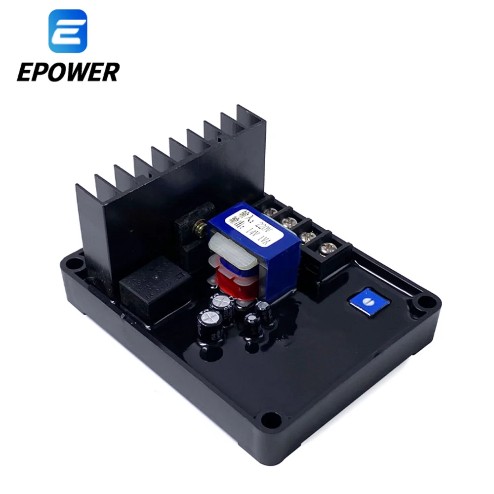 GB160 30KW Diesel Generator Stabilizer 220V Automatic AVR Voltage Regulator Adjustable Brush Current Control Power Systems