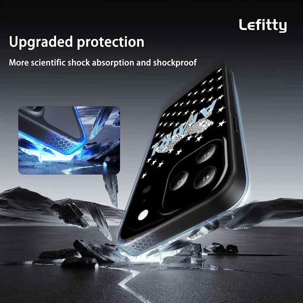 Fashion A-AMIRIS Phone Case For iPhone 17 16 15 14 13 12 11 Pro Max Plus Mini Black Frosted Soft Shell Funda