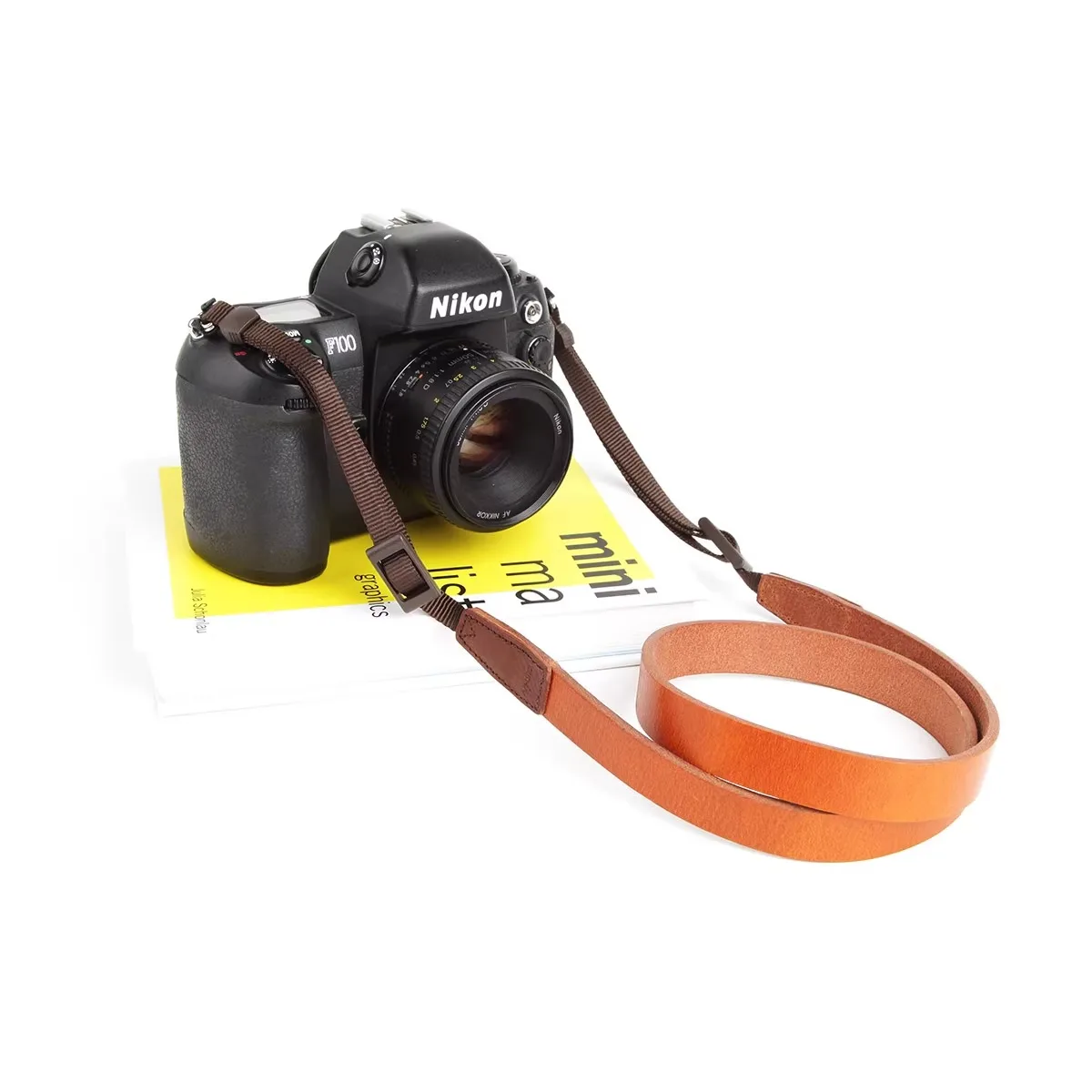 Leather SLR Camera Neck Strap General-purpose Micro-single Photography Cowhide Shoulder Strap Camera Accessories