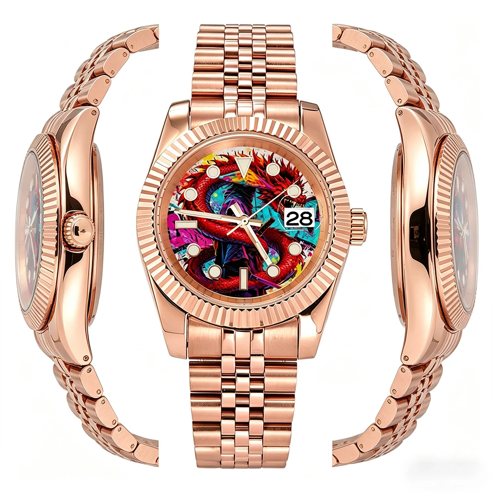 Relógio de Luxo NH35 da China, - Luxury Watch In China avaliação e preço