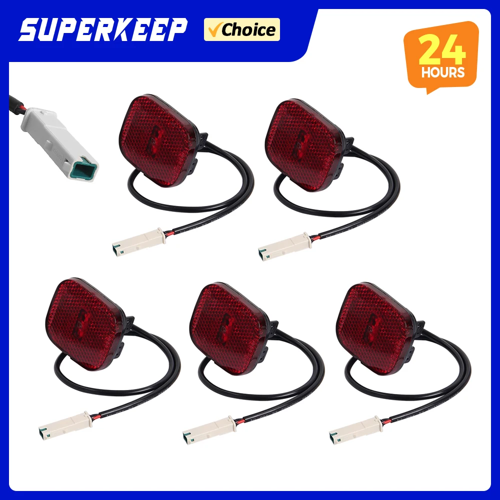 Luz de Freio LED para Max G2, Luz de Guarda-Lamas para Scooter Elétrico Ninebot By Segway Max G2, Acessórios de Luz Traseira de Segurança