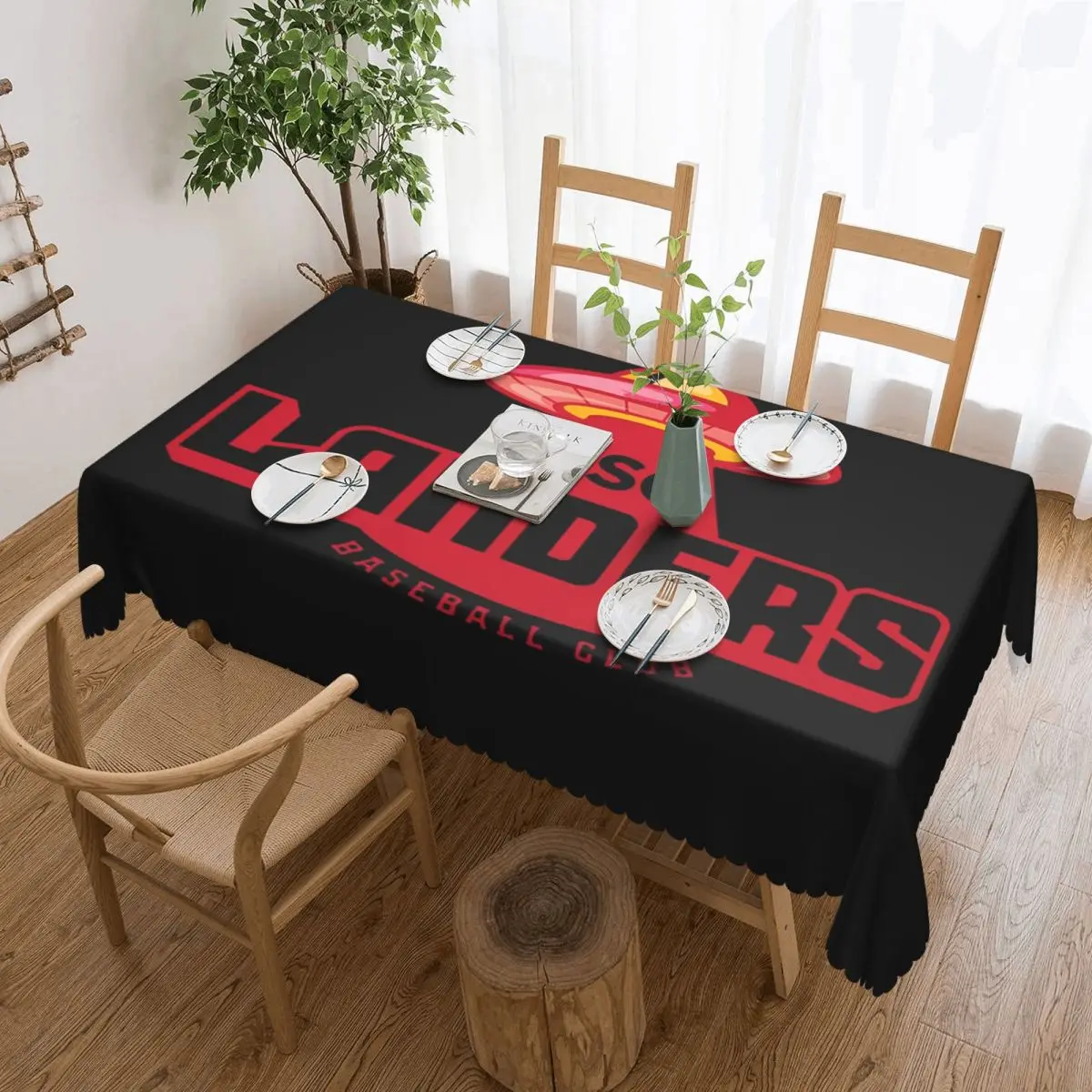 

SSG LANDERS Custom Rectangular Tablecloth Waterproof Table Cover for Dining Events Table Cloth