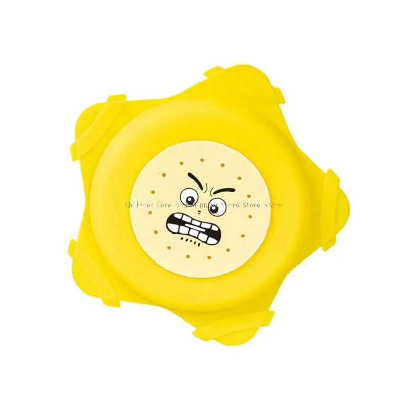 Tragbares Silikonwasser werfen fliegende Scheibe Leichtes Design für Pool Beach spielen lebendige Farben