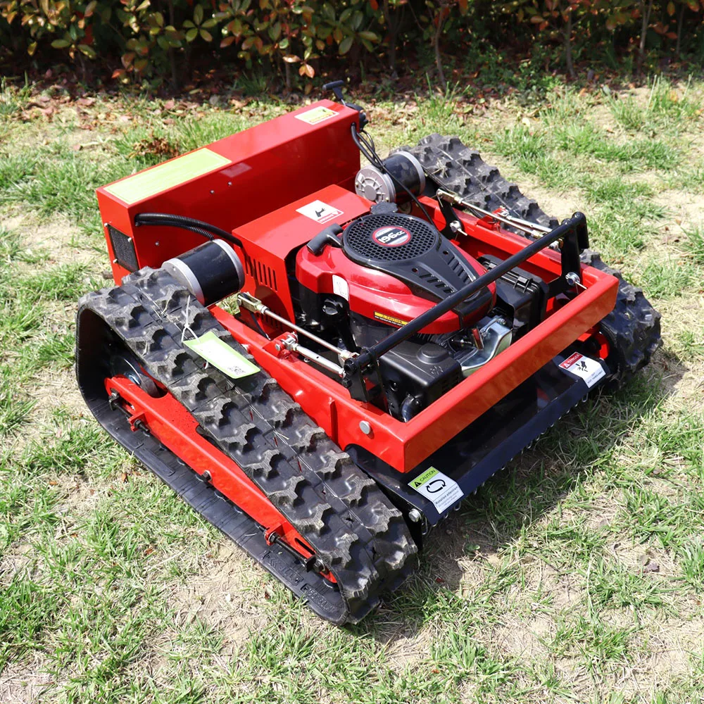 JT550 Mini Crawler Remote Control Lawn Mower For Sale With Cheap Price