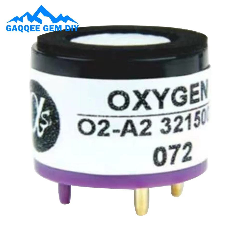 Sensore di ossigeno O2-A2 Rilevatore di ossigeno 0-30% Sensore di ossigeno ad alta sensibilità ad alta precisione Nuovo sensore di ossigeno originale