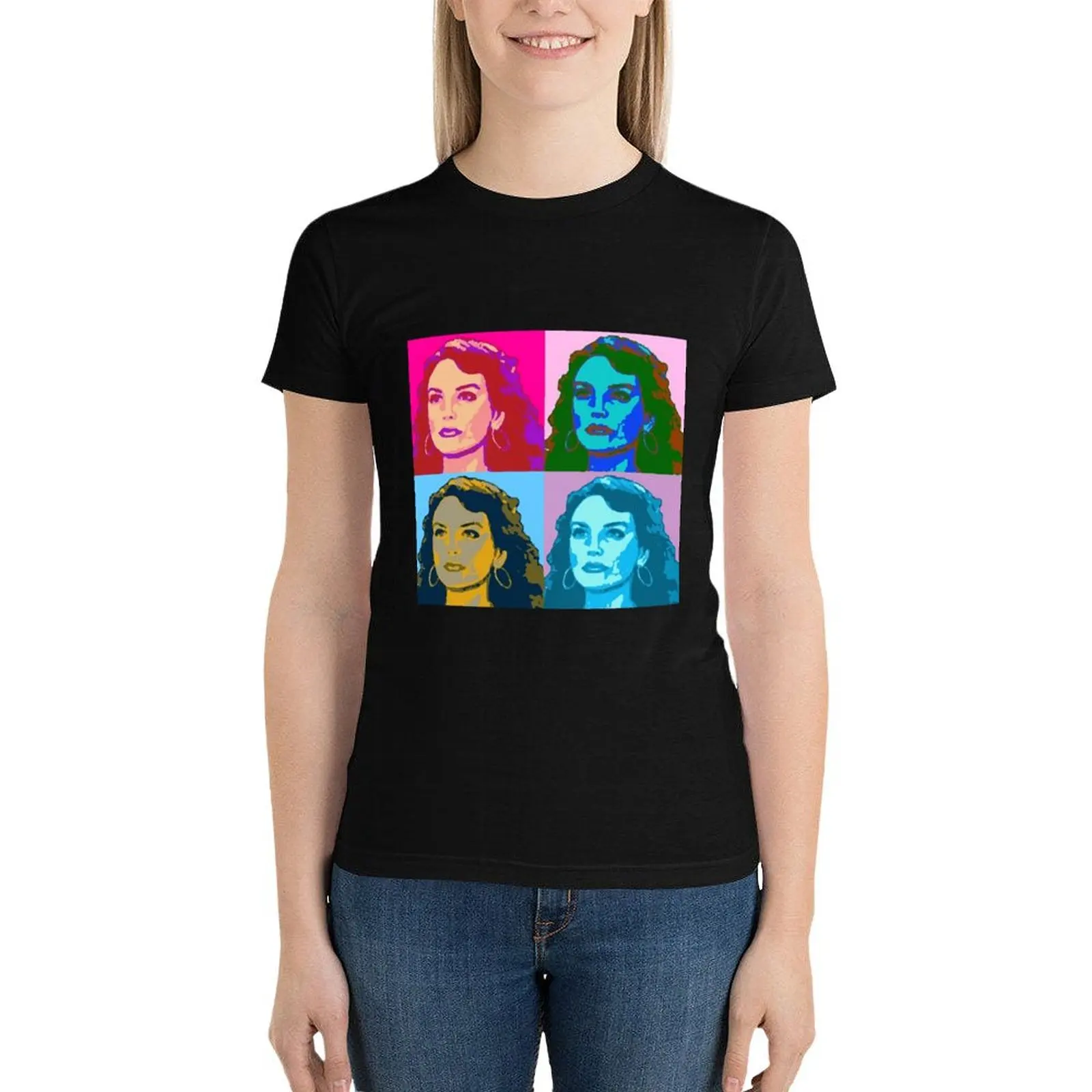 Warholized Elaine Marley (Monkey Island X Andy Warhol) - Clothing, gadgets & face masks T-Shirt