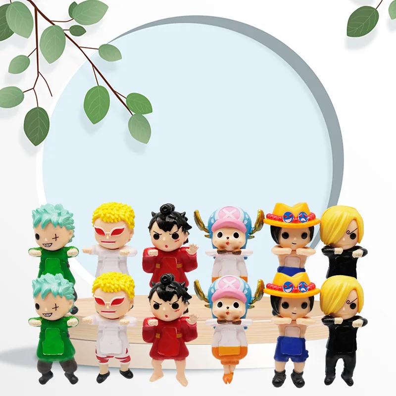 

ONE PIECE Angel Luffy Sauron Chopper кукла автомобиль орнамент фигурка слепая коробка витые яйца серии