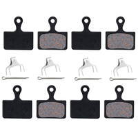4 Pairs Brake Disc Road Bike Brake Pads for Shimano XTR-M9100, Dura Ace R9170, GRX RX400, BR RS305, RS405, RS505, RS805, U500