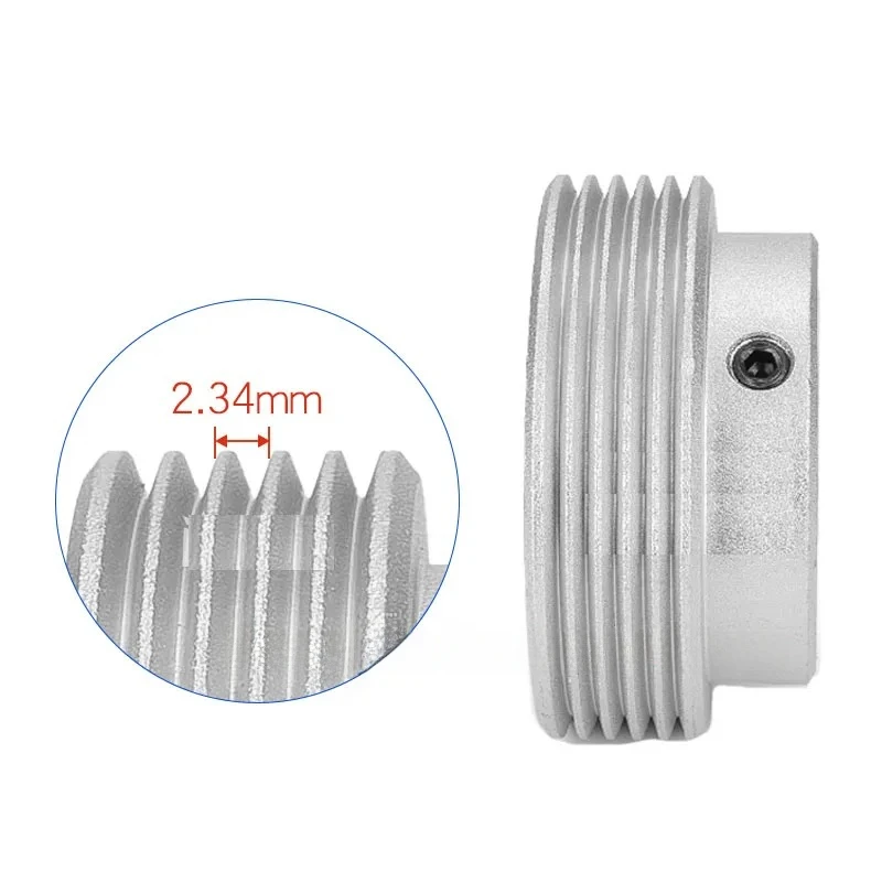 1pcs Dia 20-37.5mm 5PJ Multi Wedge Wheel PJ Belt Pulley 5 Slots Motor Shaft 6 Peak Groove Synchronous Timing Pulley Bore 5-22mm