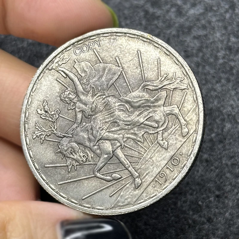 1910 Mexican Riding Goddess UN Peso Copy silver coin old money Collectible home decor Commemorative metal medal souvenir gift