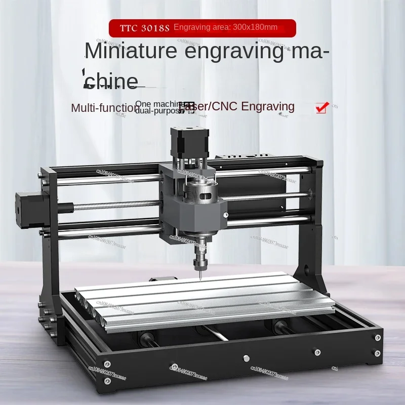 Compact CNC Engraving Machine, Auto Cut for Precision DIY, Wood and Plastic Materials