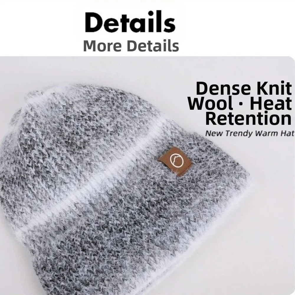 ชุดหมวก ถุงมือ ผ้าพันคอสำหรับฤดูหนาว ผ้าฟลีซหนานุ่ม สำหรับผู้หญิง หมวกไหมพรมกันลม สำหรับปั่นจักรยาน