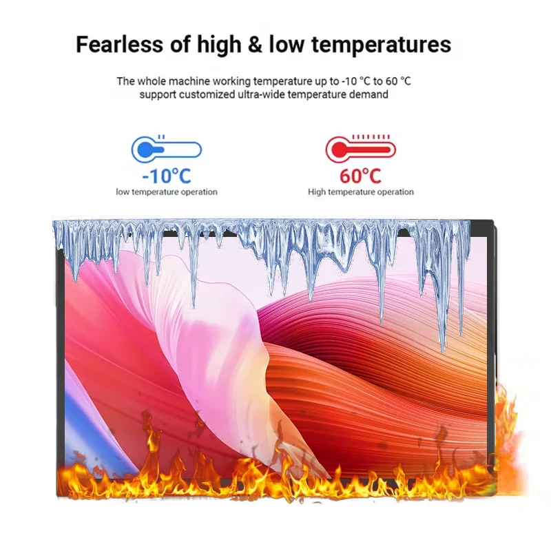 Mini MOQ 10,1 Polegadas Tela LCD 1920X1080 Painel Industrial de Quadro Aberto PC Preto em Estoque