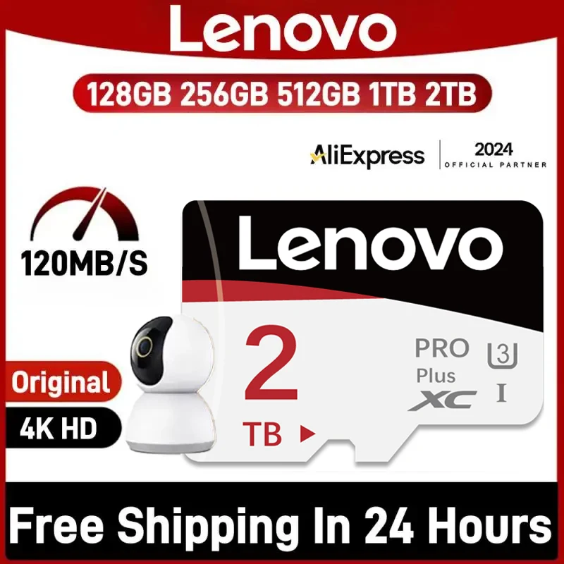 Lenovo 2TB 1TB Memory Card A2 Class10 Mini SD Card 512GB 256GB TF Flash Card 128GB For Nintendo Switch Phone Car Device Monitor