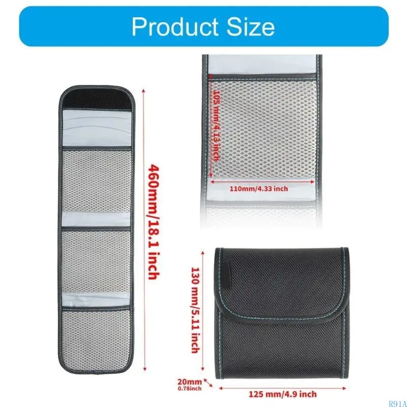 R91A 3PIECES 4X4 Сумка для хранения камеры для 95 -мм камеры для фотографии для фотографии