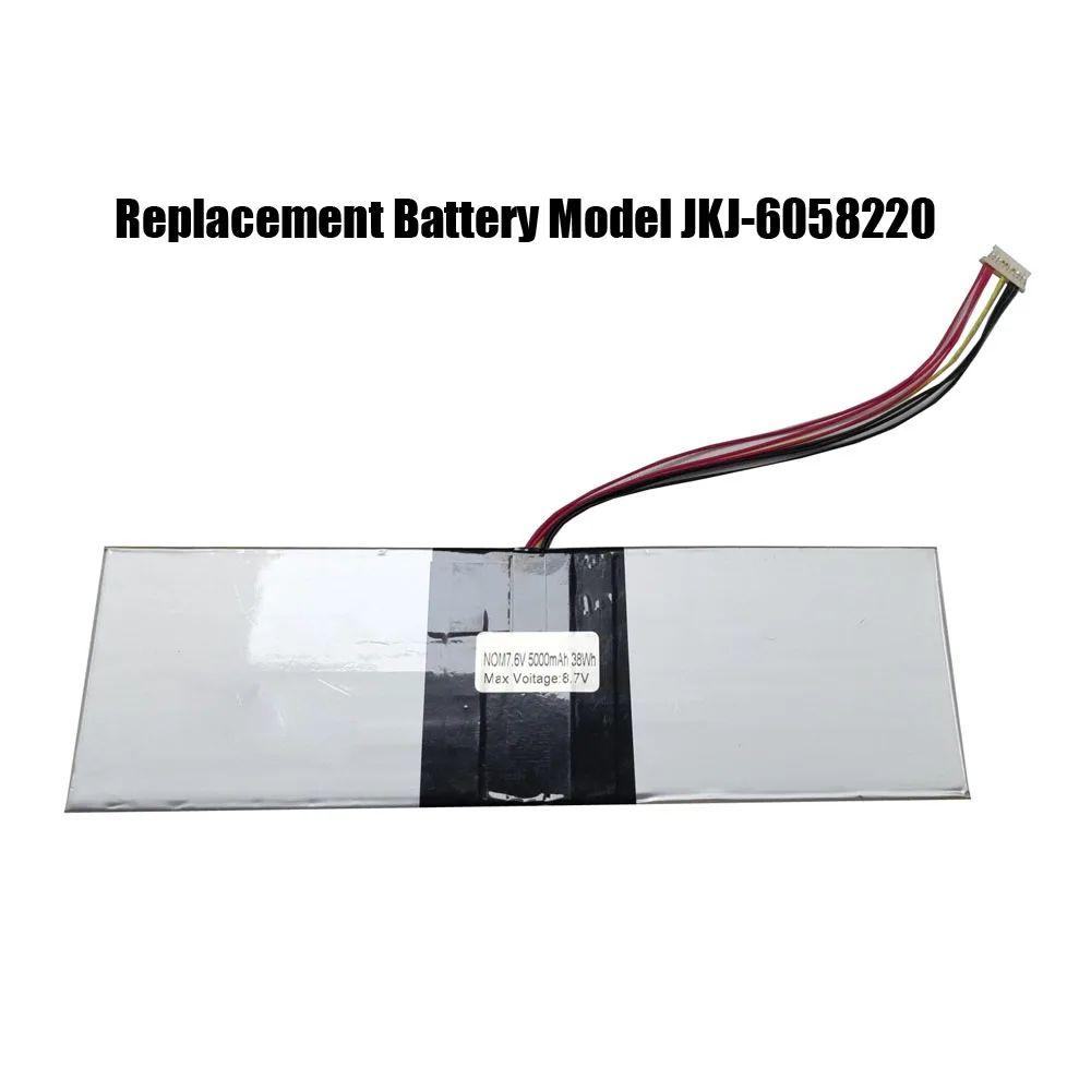 Laptop Replacement Battery Model JKJ-6058220 7.6V 5000mAh 10 PIN 7 Cable New