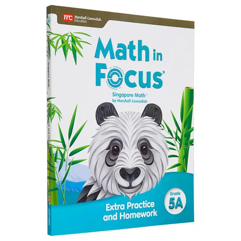 Math In Focus Grade 5 Extra Practice And Homework Volume A Houghton Mifflin Harcourt Houghton Mifflin Harcourt 9780358103066