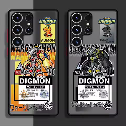 Digimon Adventure Cool Back Phone Cover Case for Samsung Galaxy S22 Plus S20 S21 S24 FE S23 Ultra S9 S10 S25 Edge