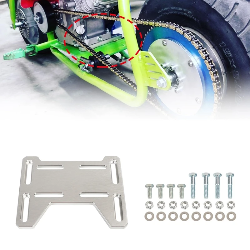 

Motor Engine Mount Adjustable Adapter Bracket Plate For Mini Bike Go Kart 79Cc 97Cc 100Cc For Small 4 Stroke Engines