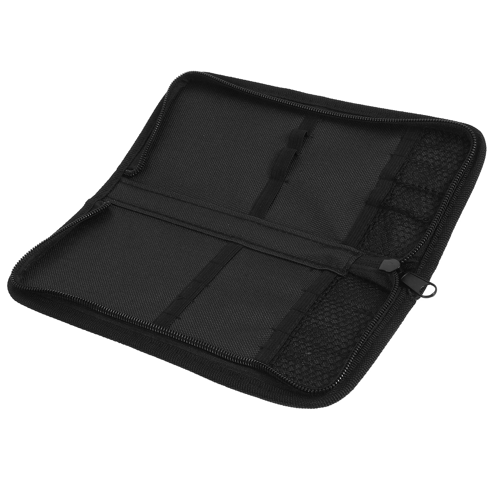 Artist Pencil Case Paint Pens Bag Black Oxford Cloth Drawing Pencils Pouch Travel