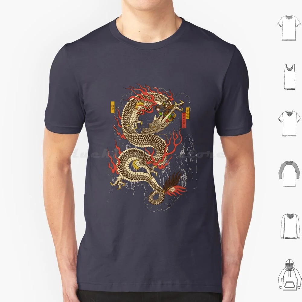 The Dragon Trainer T Shirt Cotton Men Women DIY Print Dragon Hiccup Viking Asian Japan Ukiyo Ukiyoe Vintage Toothless Animation