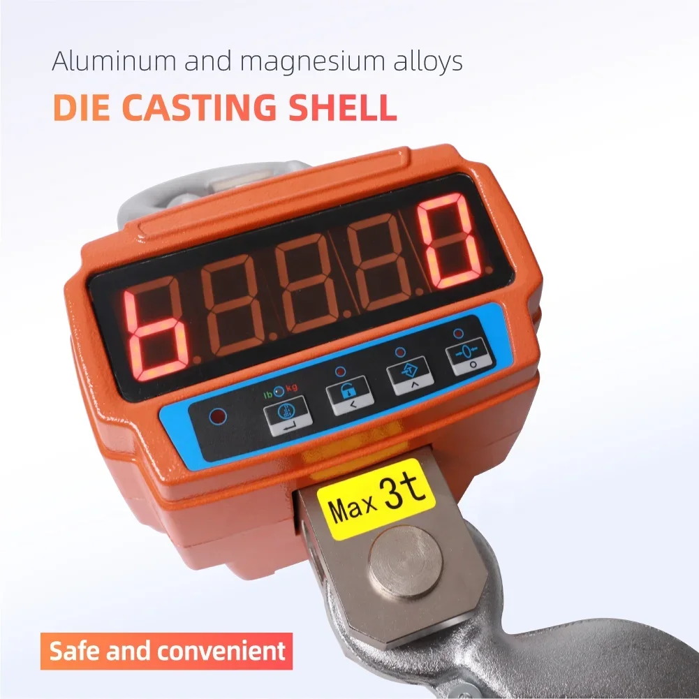 

JJE III Accuracy Class Electronic Hanging Scale LED Display Crane Scale OEM ODM Product