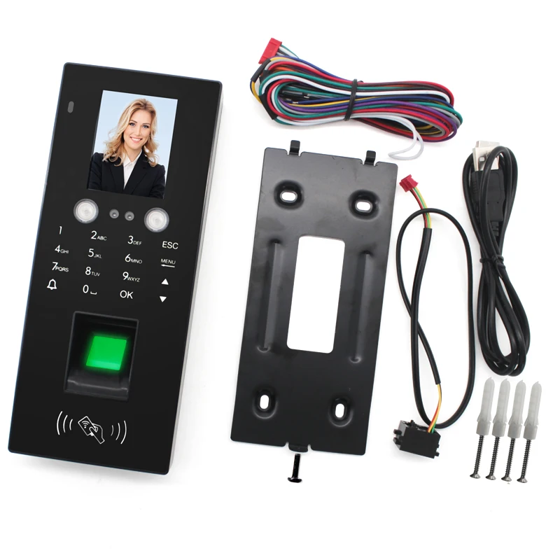 

Facial Recognition Time Attendance System Access Control RFID Face Fingerprint Password Attendance Access Control Machine