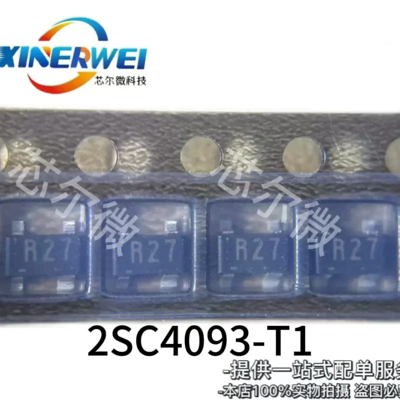 10-100pcs brand new original 2SC4093-T1 SOT143 silk screen R27 R28 chip high-frequency amplification transistor