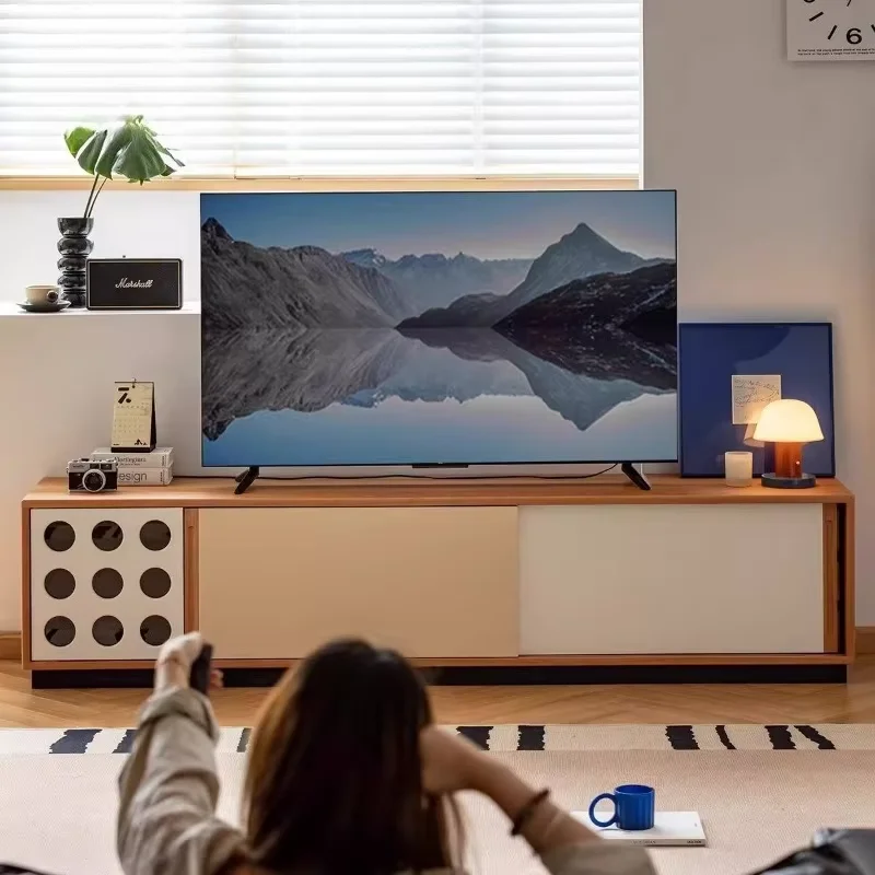 

Minimalist Storage Tv Cabinet Living Room European Brown Long Living Room Tv Stands Designer Muebles Para Sala Furniture Home