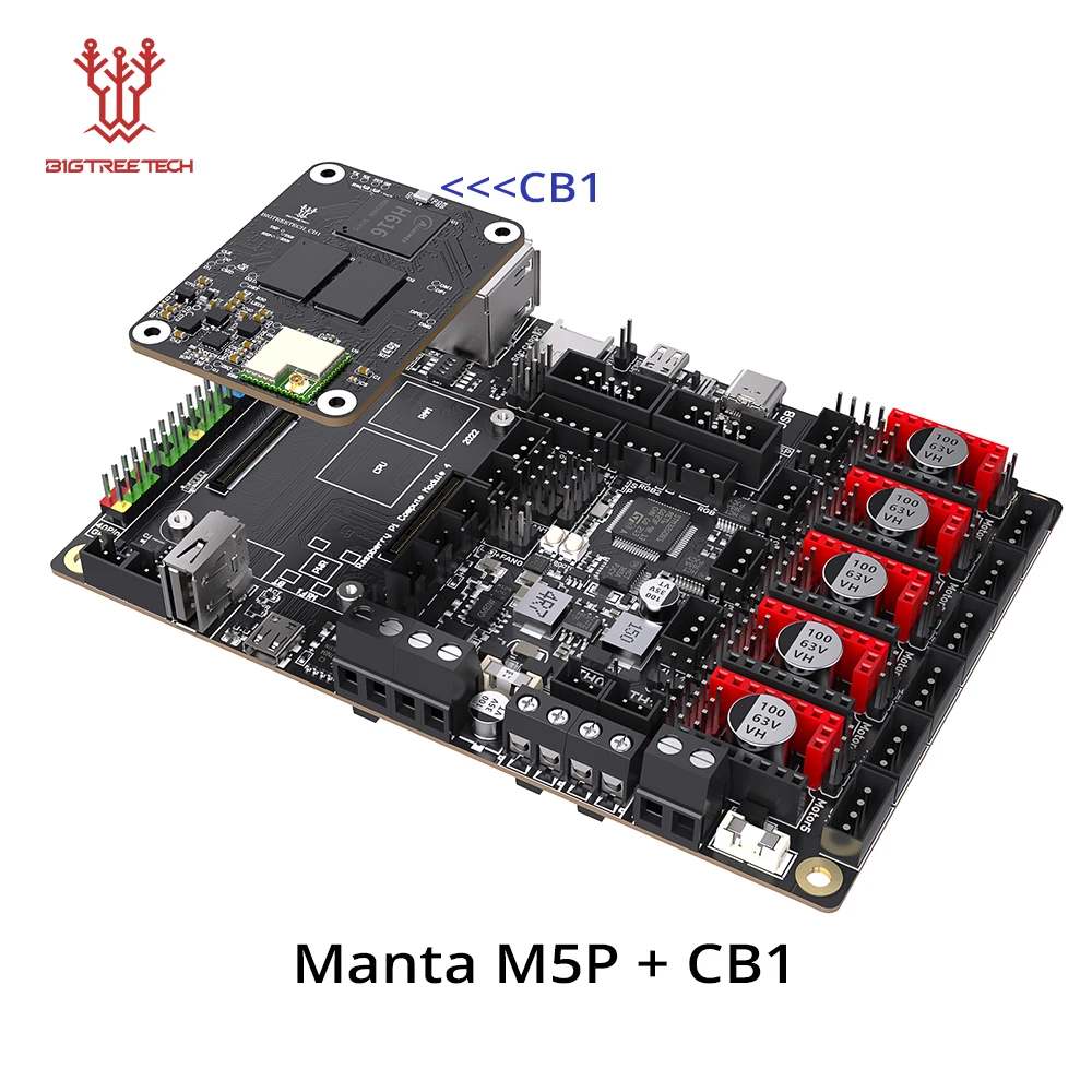 BIGTREETECH Manta M4P M5P M8P Moederbord 32bit voor Klipper Raspberry Voron Ender 3 Stealthy Hi-Speed Oplossing 3D Printer onderdelen