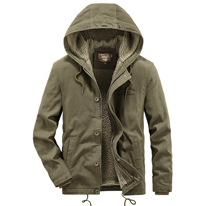 Parkas Luxury Men's Clothing Motorcycle Jacket Tactical Anorak Winter Coat Fashion New in Outerwears Coats Jackets Man Outerwear