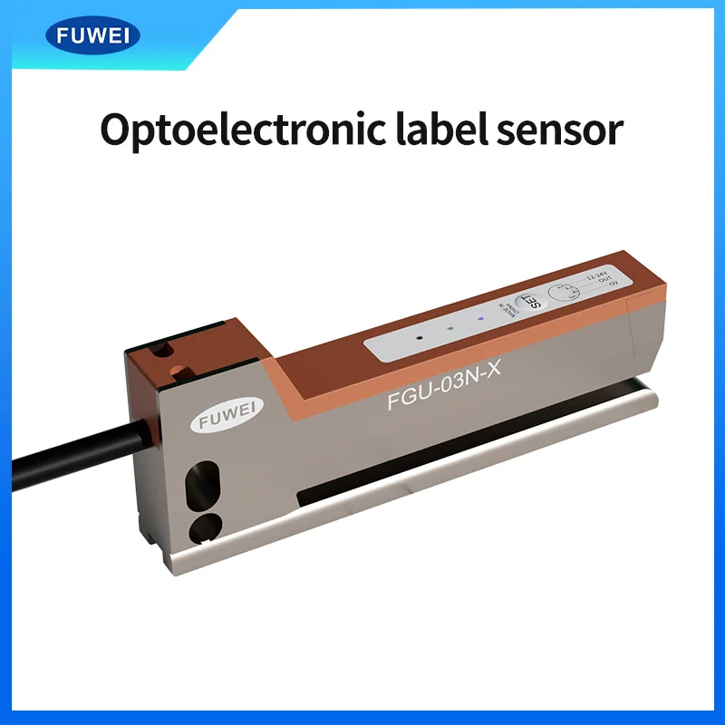 

FUWEI Label series Automatic labeling machine paper label detection 3mm gap photoelectric label sensor