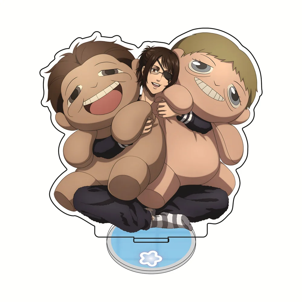 أنيمي هجوم على تيتان 15 سنتيمتر الاكريليك حامل إرين ييغر منضدية الزينة اكسسوارات ديكور الهدايا منتجات رائعة #4