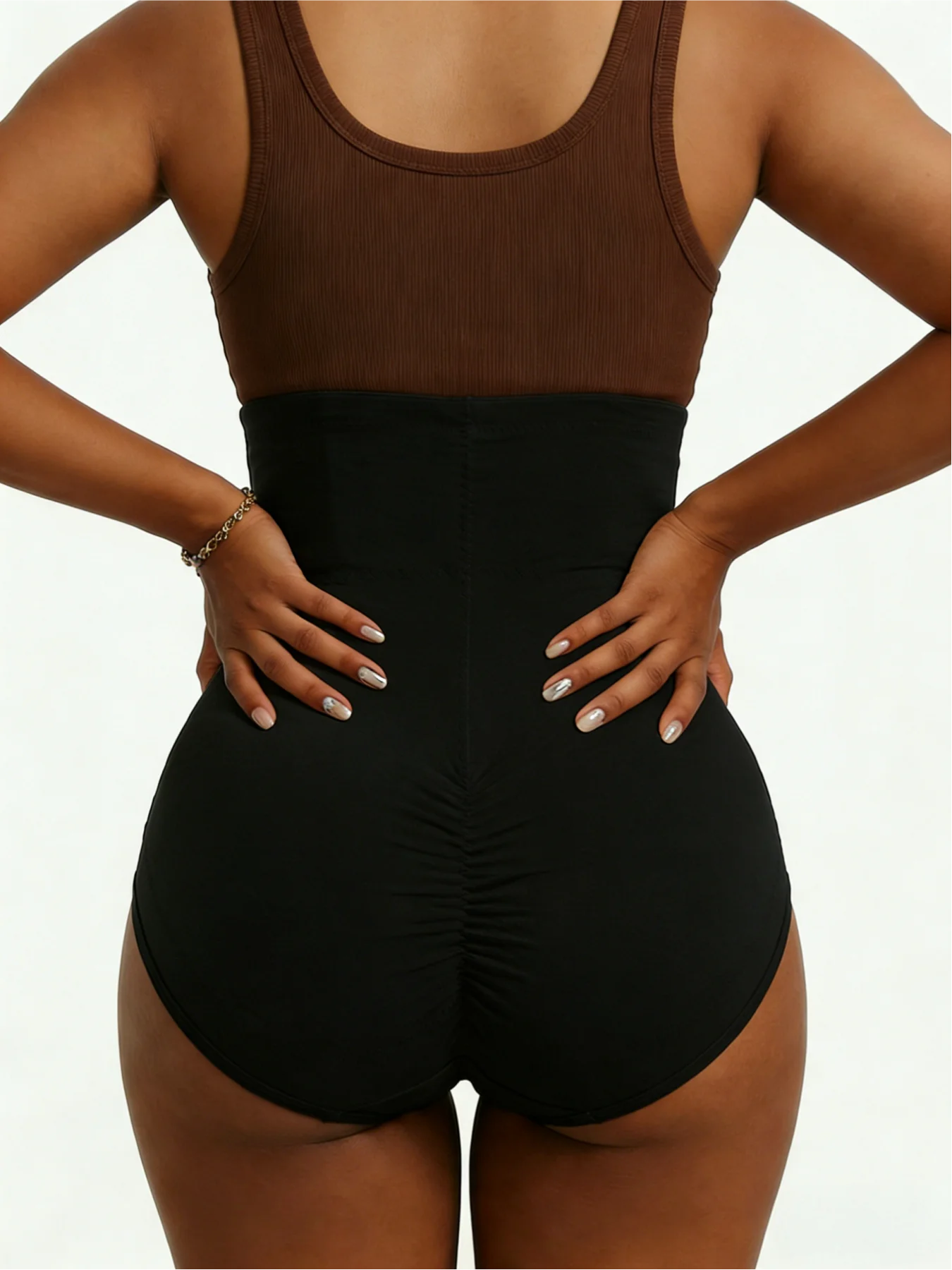 Women High Cinched Waist Shaping Pants, Butt Lifting, Breathable Waist Belt, Reinforced Crotch, Suitable For Mu