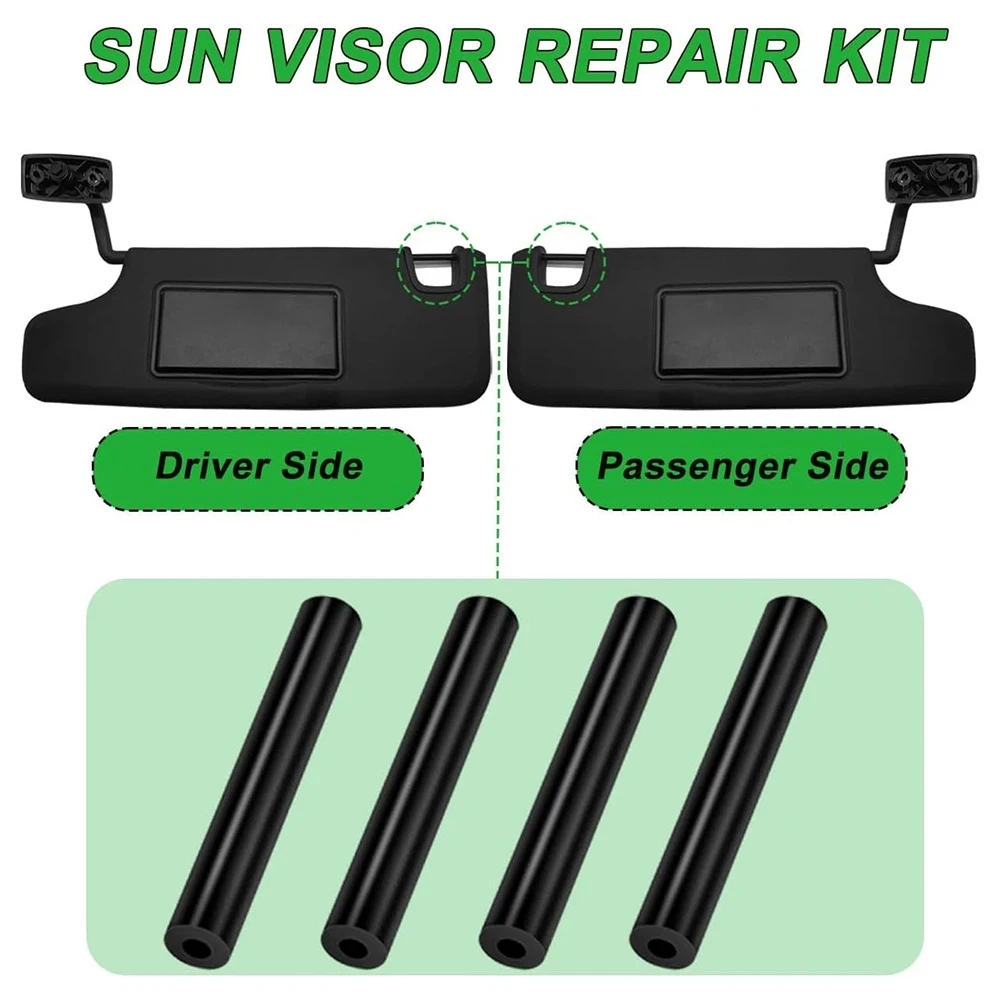 Automotive Repair Sun Visor Repair Kit Sun Visor Stable Characteristics Rubber Material OEM Number Not Applicable