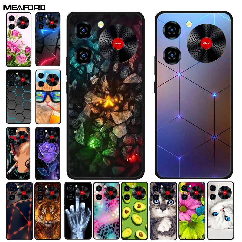 For ZTE Nubia Music Case Fashion Cool Soft Silicon Shockproof Back Cover for ZTE Nubia Music Phone Case Luxury Shell 6.6'' Z2353