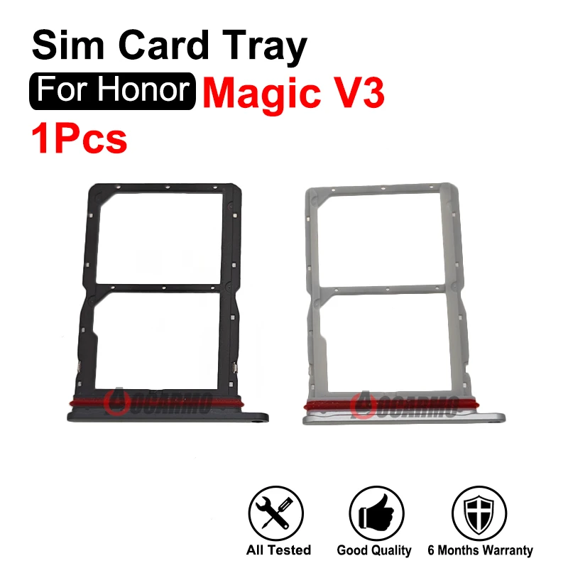 Держатель SIM-карты (лоток, слот) для Honor Magic V3, запчасти для ремонта и замены