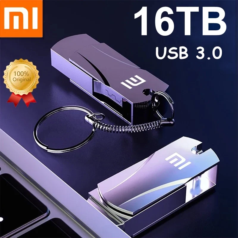 Xiaomi Mini Pen Drive 16TB USB Memory USB Flash Drives 2TB 1TB TYPE C High Speed Usb 3.0 memory Waterproof Pendrive U Disk New